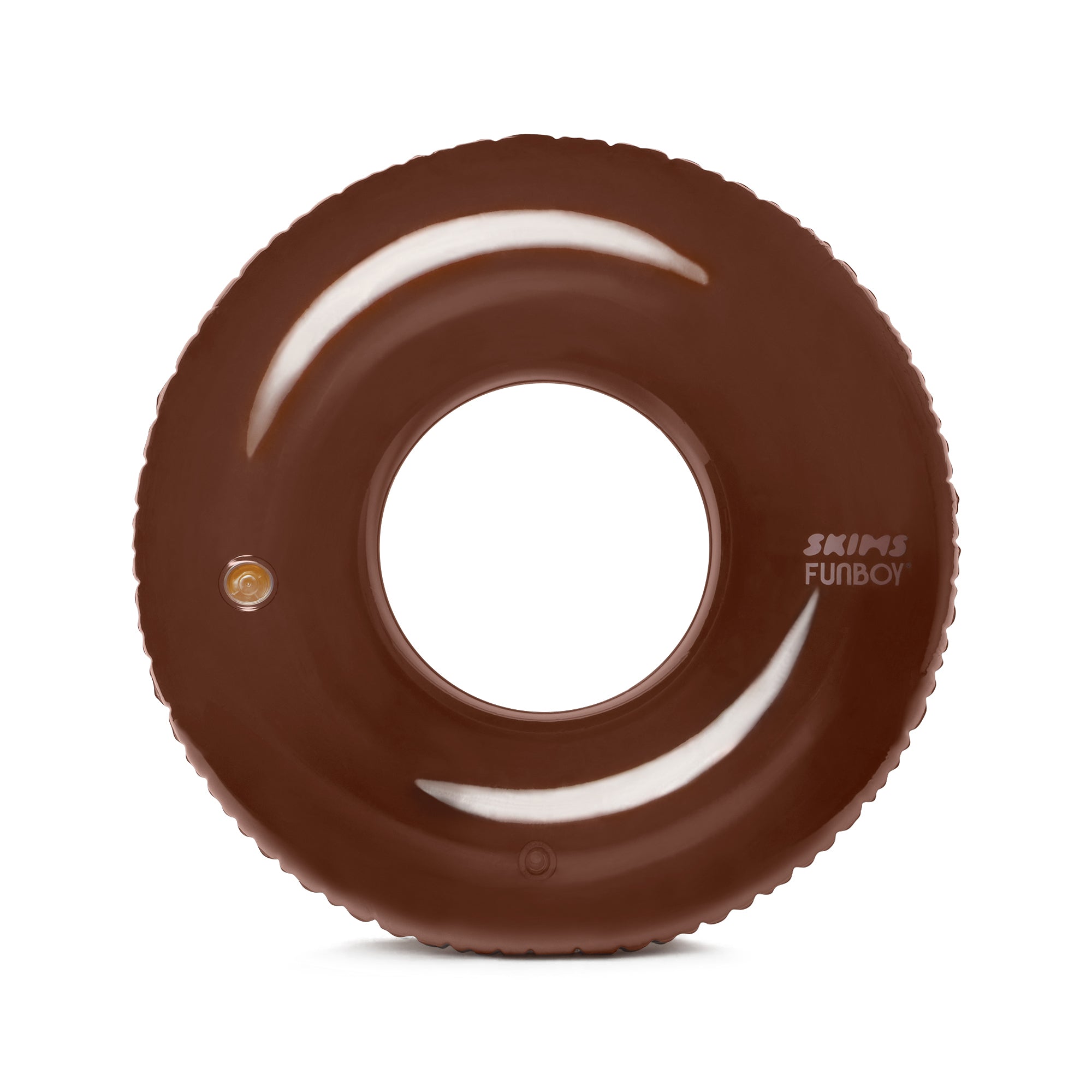 FUNBOY X SKIMS VINTAGE TUBE FLOAT | COCOA AND CLEAR