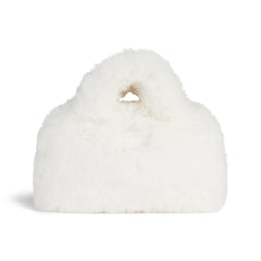 FAUX FUR MINI BAG | MARBLE