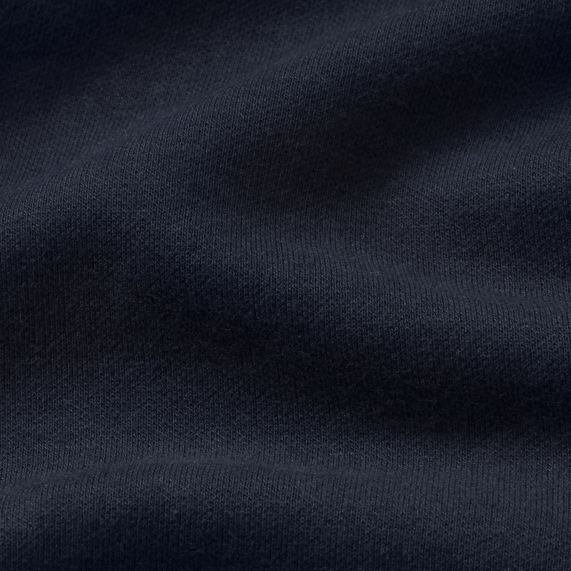 COTTON FLEECE LONG SHORT | NAVY