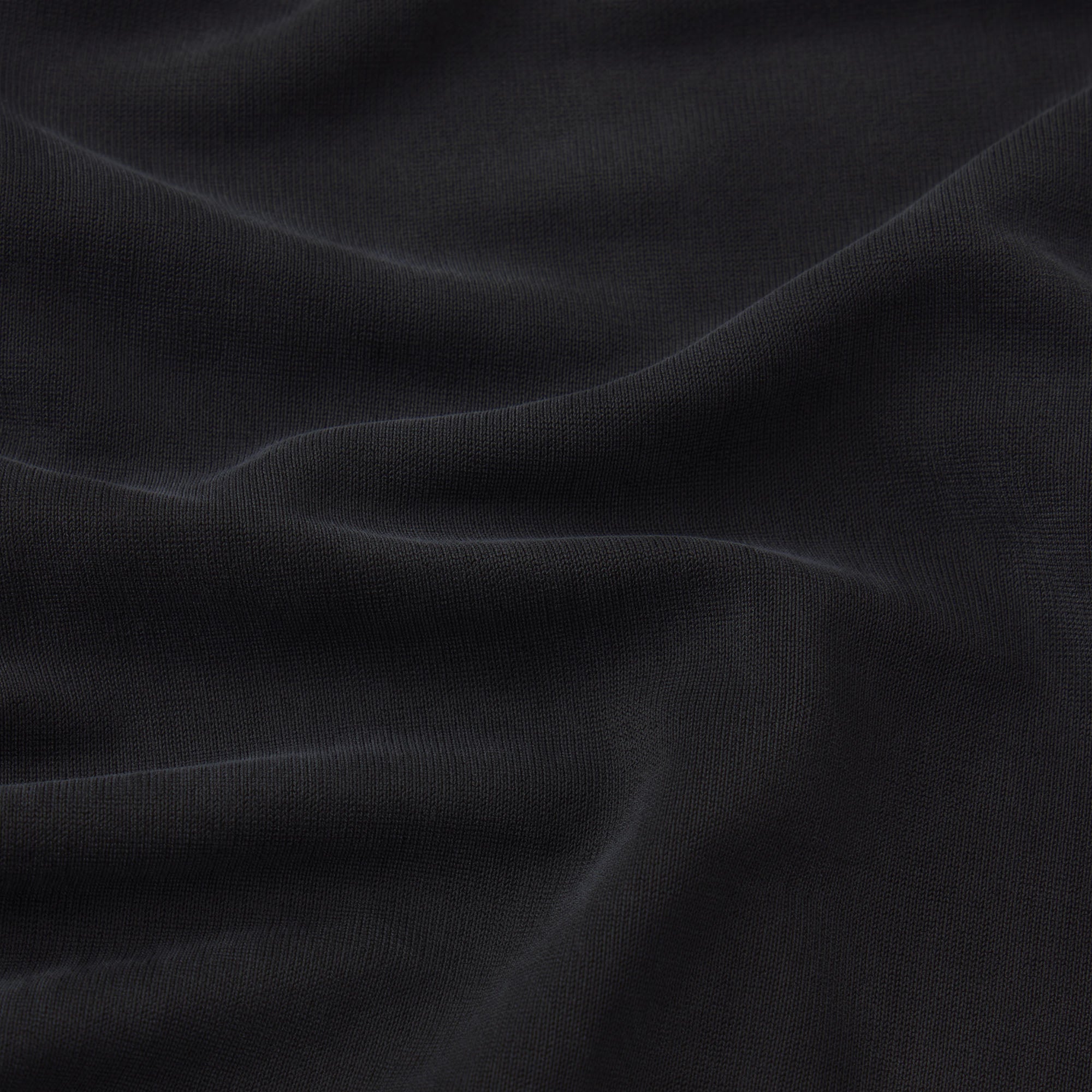 CUPRO JERSEY WRAP MINI DRESS | OBSIDIAN